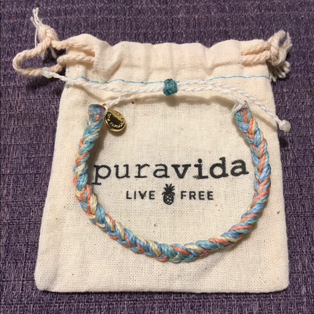 Pura Vida Pacific Sunrise Braided Bracelet